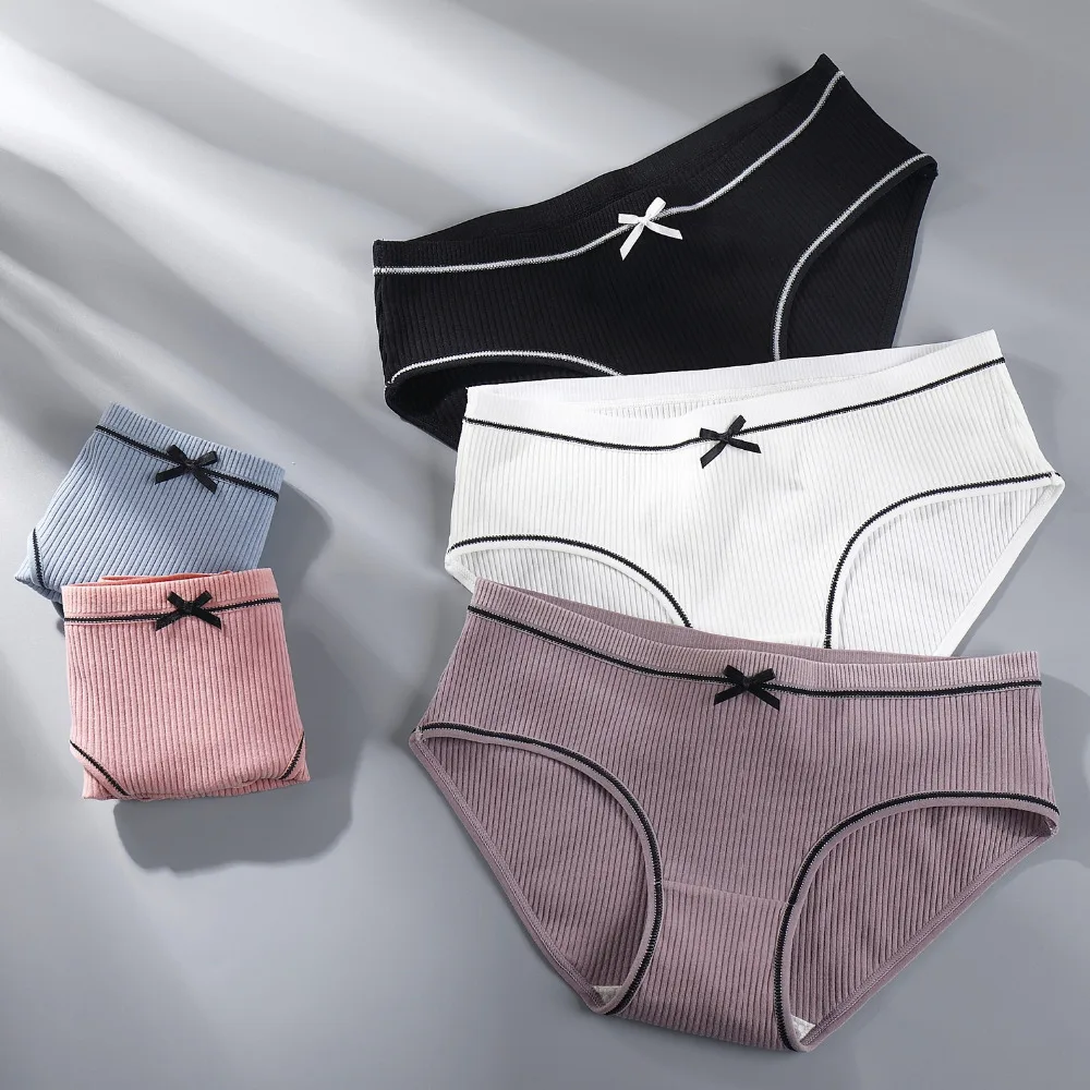 

New sexy ladies Panties thread cotton antibacterial cotton jacket Female briefs simple comfortable breathable quality underwear