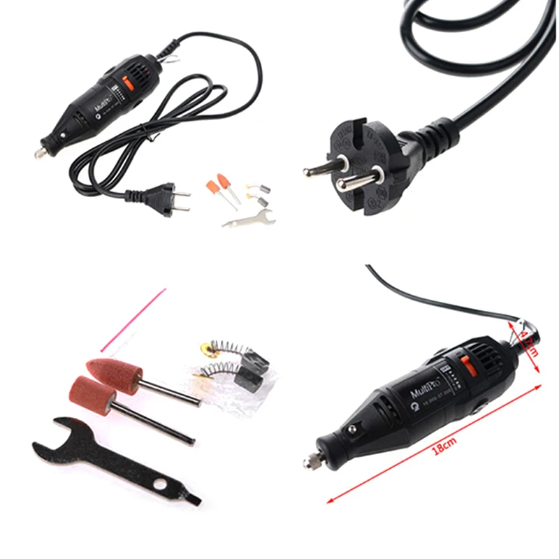 

MultiPro Grinder Rotary Tools 110V/220V Mini Drill Set 5 Variable Speed Tools WWO66