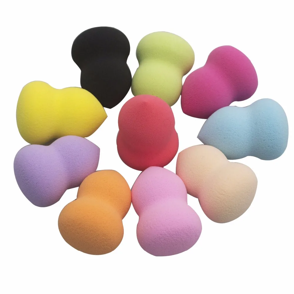 Beauty soft Makeup Sponge Puff Foundation Base Liquid Powder Blending Mini Drop Shape Face Nose Cosmetic Tools