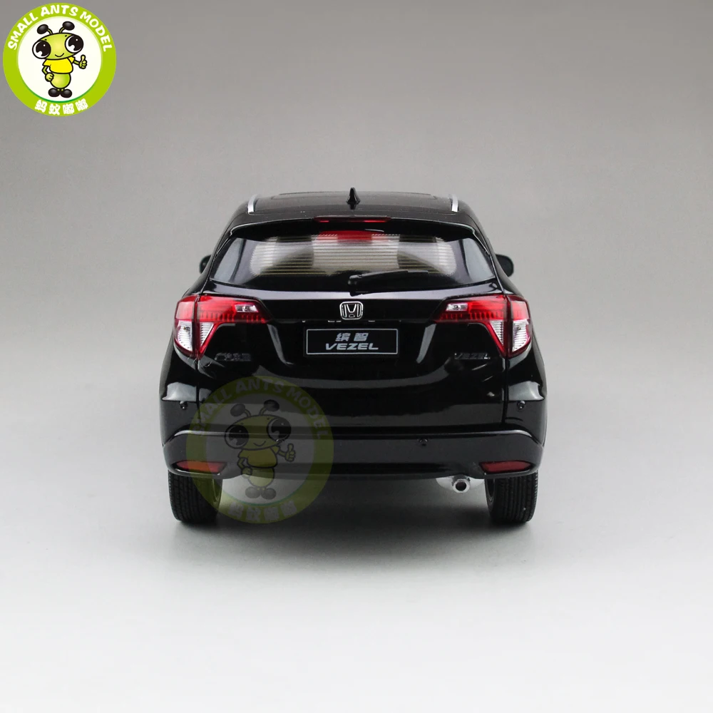 1/18 VEZEL SUV литая модель металлическая модель автомобиля SUV Игрушки для девочек и мальчиков Коллекция подарков хобби черный