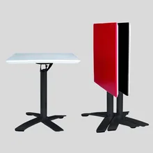 73,5 см(2") Высокий садовый стол с алюминиевыми ножками/70X70 см квадратная столешница из АБС-пластика толщиной 25 мм/Складная/12,85 кг