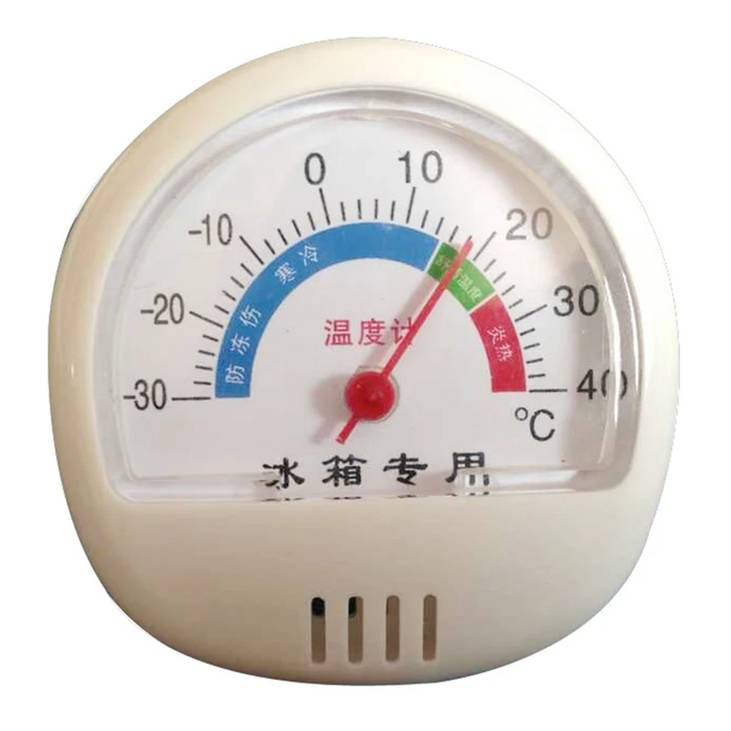 

Mini Round Clock-shaped Refrigerator Portable Freezer Indoor Outdoor Hygrometer Humidity Thermometer Temperature Meter Gauge