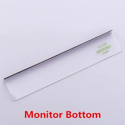 Monitor Bottom Акриловый милый монитор, доска для заметок для ноутбука/компьютера, дисплей, доска для сообщений, офисный органайзер для липких блокнотов - Цвет: Monitor Bottom