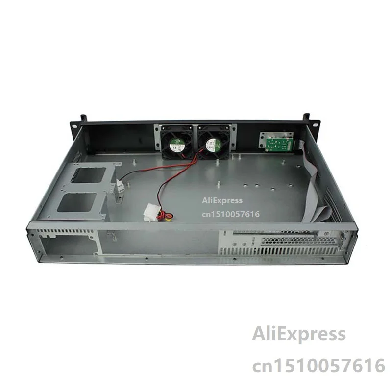 1.5U 30 см сервер шасси/промышленность, корпус устройства межсетевого экрана Поддержка MicroATX материнская плата сервер компьютерный корпус
