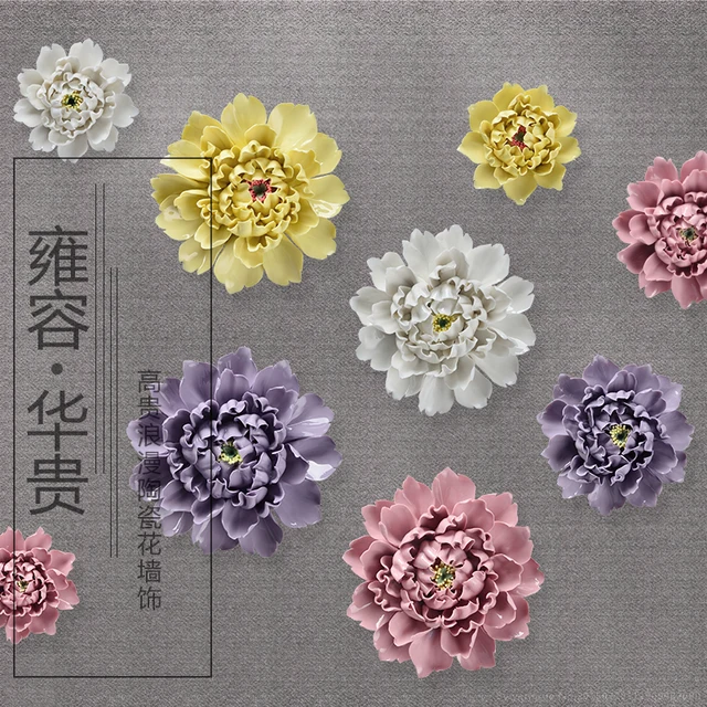 Aliexpress Ceramic Peony Decorative Wall Flower Dishes Porcelain Plates Vintage Home Decor Handicraft Crafts Room Decoration Aliexpress Ceramic Peony Decorative Wall Flower Dishes Porcelain Plates Vintage Home Decor Handicraft Crafts Room Decoration