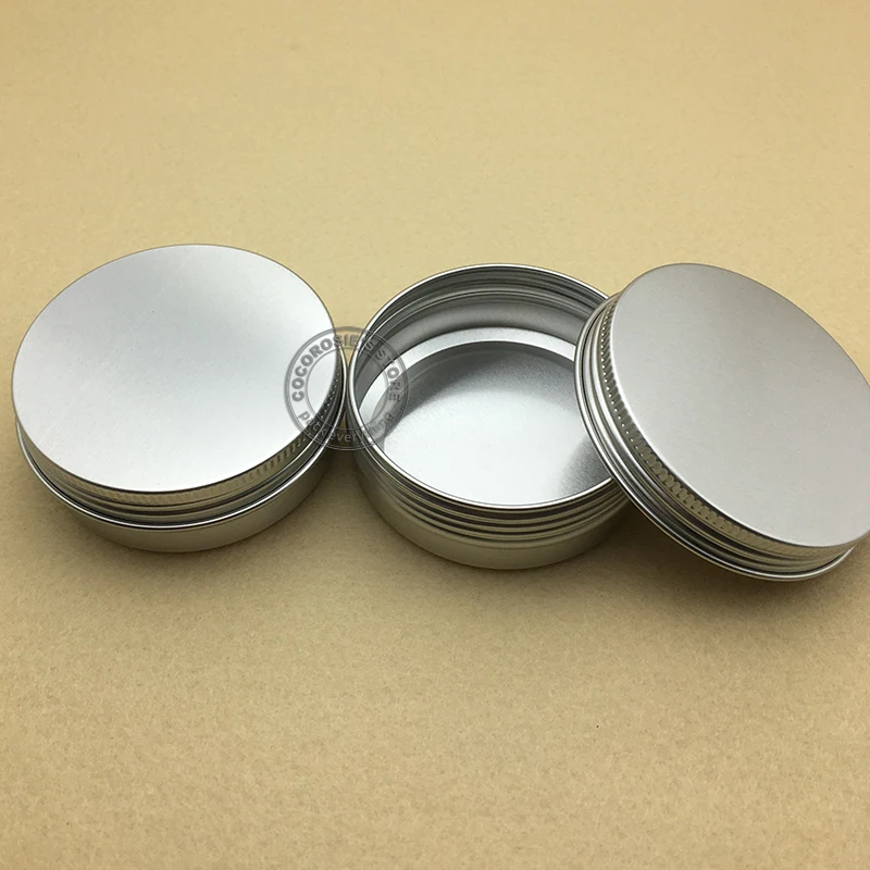 Buy (20pieces/lot)60g Aluminum Jar empty metal tin Gel jar Aluminum Vials lip