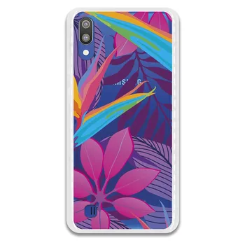 

Stand case costume drawing Leaves WP017 for Samsung Galaxy M10