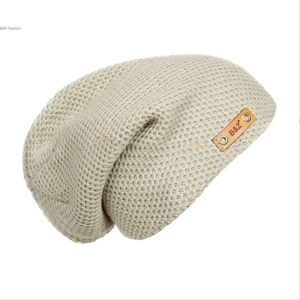 

2016 High Quality Warm Wool Caps Knitted Beanies Hat Scarf Winter Skullies Cap For Woman and Men
