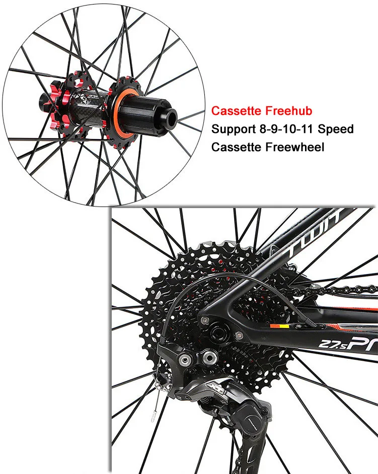 MTB колеса 27,5 er M920-STT275 колеса для горного велосипеда карбоновая алюминиевая кассета Freehub 28 отверстий для XC MTB гоночный велосипед плоский