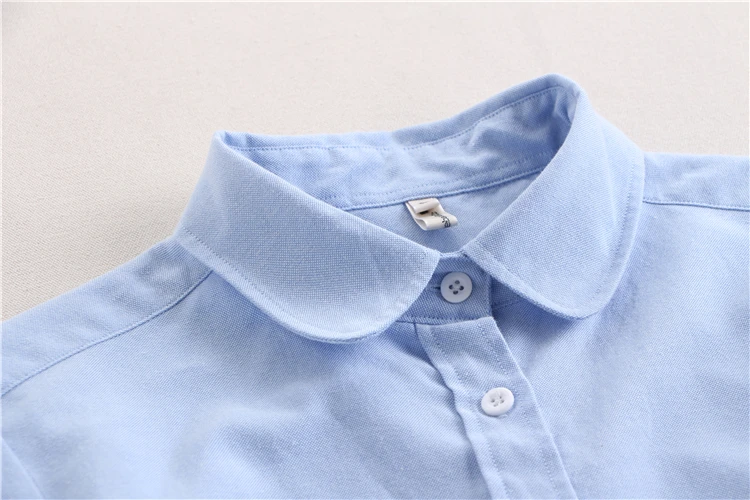 Рубашка женская с длинным рукавом и вышивкой|white shirt female|blouse cottonshirt female |