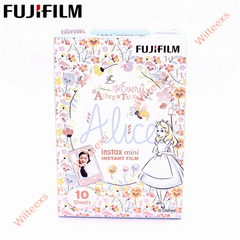 Fujifilm 10 листов фильм монохромный Радуга макарун Микки Алиса для Fuji Instax Mini 7 8 9 50s 7s 90 25 поделиться SP-1 мгновенный