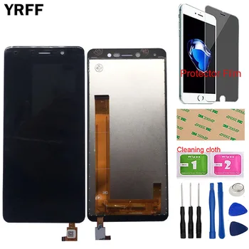 

Mobile Phone LCD Display For BQ BQ-5508 BQ 5008 LCD Display Touch Screen Front Glass Digitizer Panel Sesnor Tools Protector Film