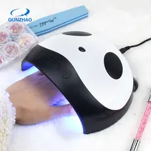 36 Вт светодиодный USB Сушилка для ногтей в стиле панды профессиональная сухая лампа для маникюра для УФ светодиодный Гель-лак для ногтей для ногтевой фототерапии
