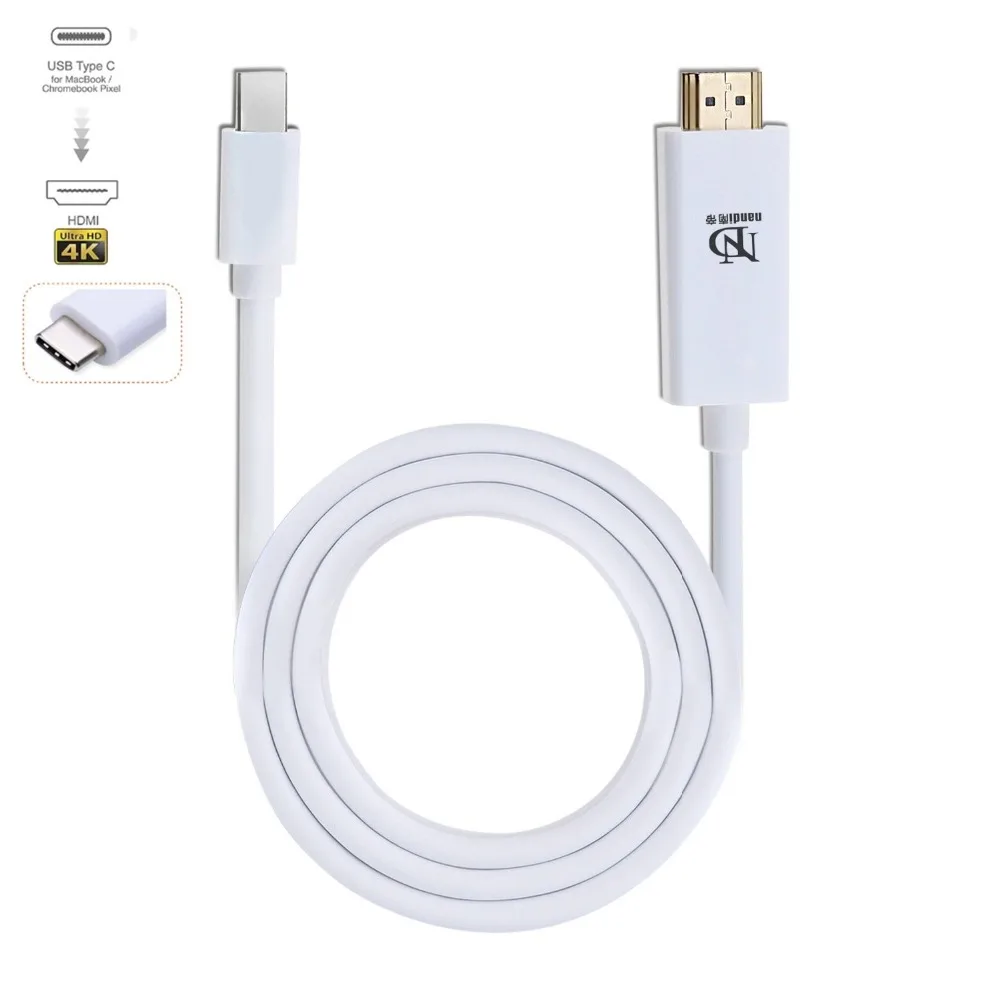 USB C HDMI 4K кабель адаптер Тип hdmi 3 1 Thunderbolt hdtv конвертер для apple Macbook pro монитор|hdmi 4k|hdmi