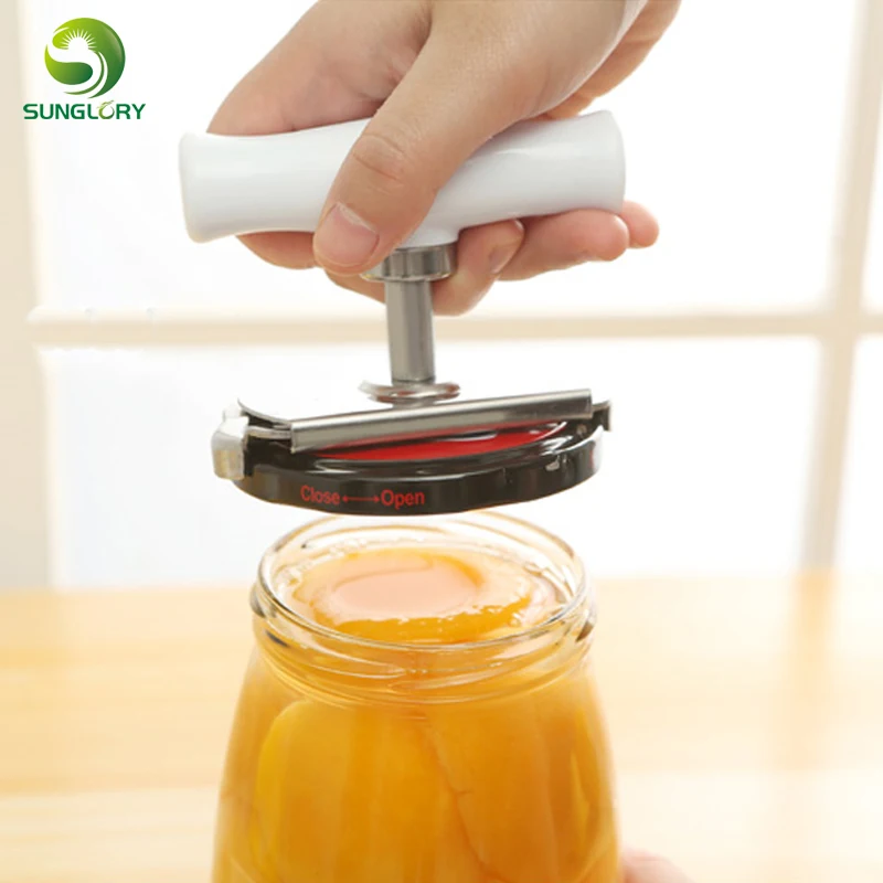 

Manual Can Opener Adjustable Can Tin Openers Stainless Steel Bottle Cap Opener Wrench Free Size Suit Any Cans Kitchen Gadgets