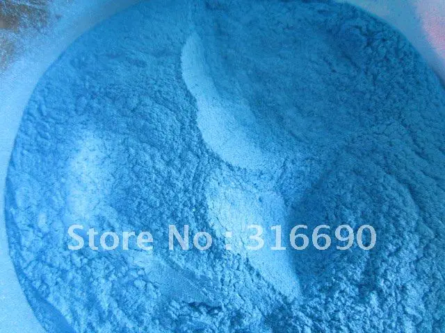 

Free Shipping 100% natural blue pearl pigment mica powder for make up