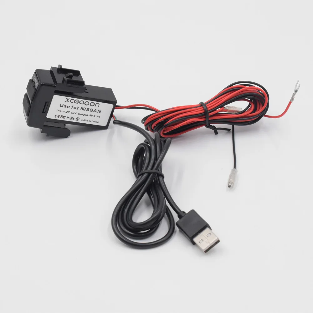 XCGaoon специальный выделенный 5V 2.1A Автомобильный USB интерфейс разъем зарядное