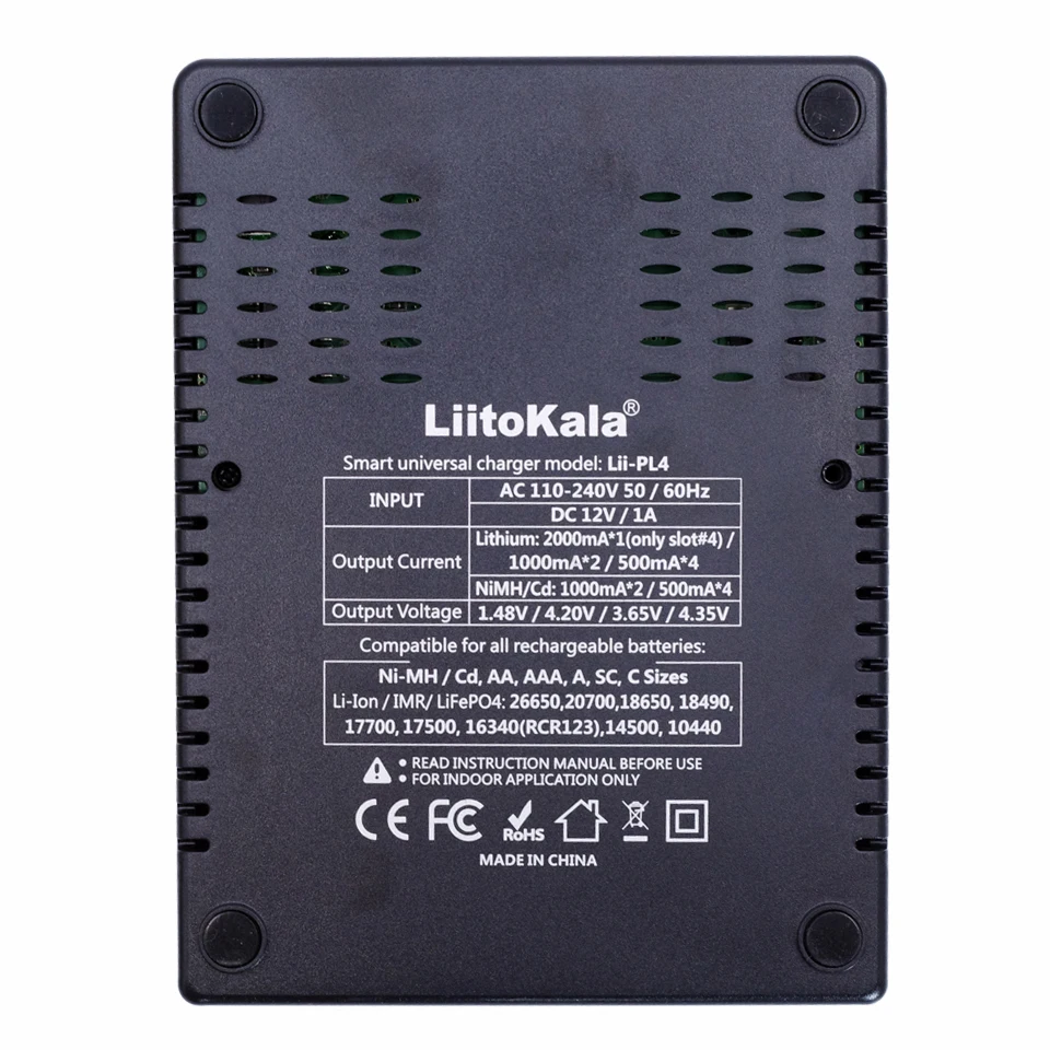 LiitoKala Lii-PD4 Lii-PL4 S1 зарядное устройство для 18650 26650 21700 AAA AA 18350 v/3,7 v/3,2 v/1,2 v/1,5 v литиевой NiMH батареи