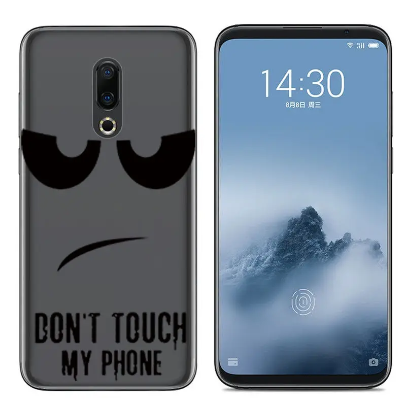 Case for Meizu 16 16X 16th 16 Plus Soft TPU Back Cover for Meizu M5 note M6 note M5C MX6 M6S Pro 6 Silicone Protective Fundas (15)