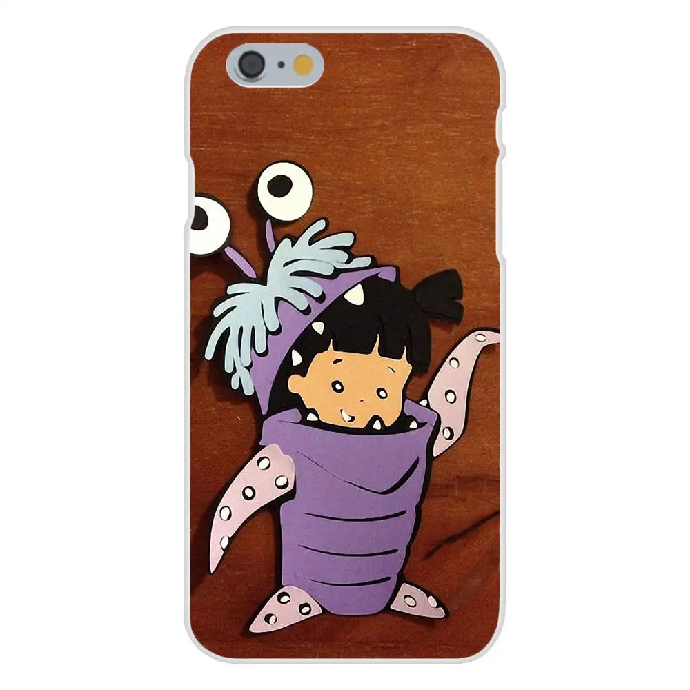 Мягкие чехлы Monsters Inc Boo для Apple iPhone 4 4S 5 5C 5S SE 6 6S 7 8 Plus X XS Max XR|Бамперы| |