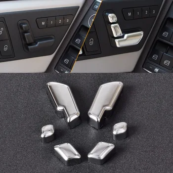 

DWCX Tracking! New Chrome Door Seat Adjust Button Switch Cover Trim for Mercedes Benz E GL CLS Class W212 W218 X166