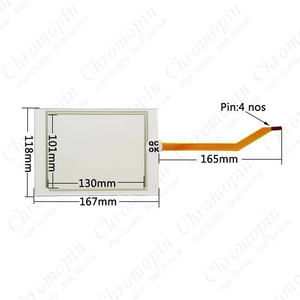 Сенсорный экран Панель для AB 2711C-T6T 2711C-T6C 2711C-T6M 2711C-T6A Панель вид C600