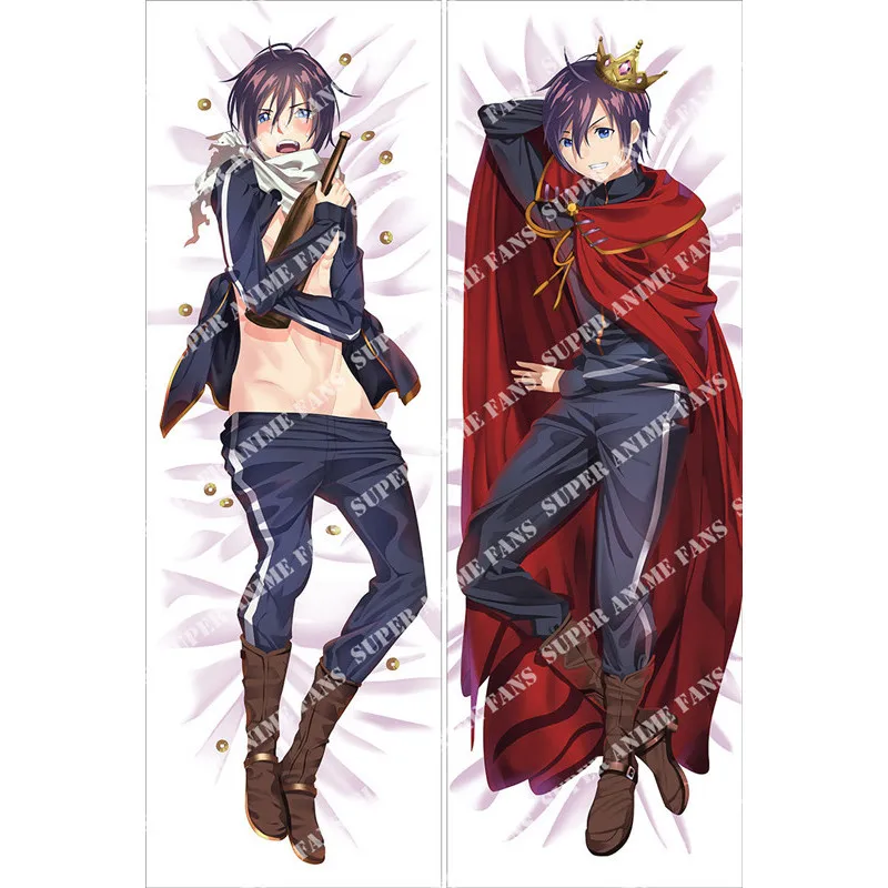 

Japanese Anime Noragami Hugging Pillow Cover Case Pillowcases Decorative Pillows 2Way 50X160CM