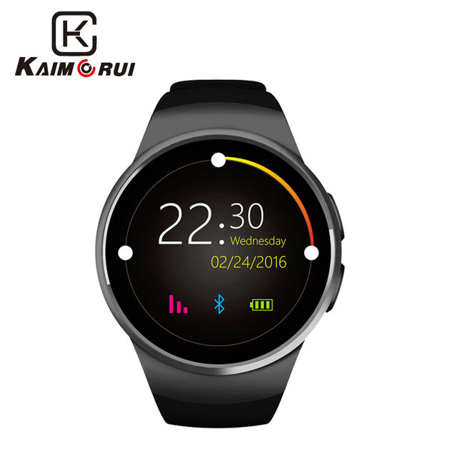 Kaimorui Smart Watch Men Passometer Monitor Heart Rate Phone watch SIM Card for IOS Android Bluetooth Watch Smart