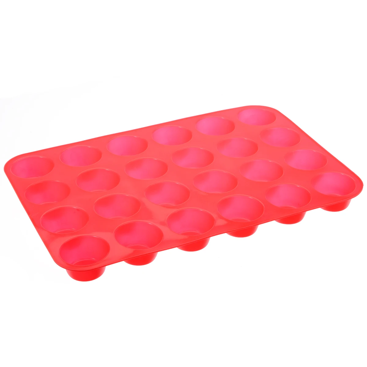 24 Cavity Muffin Cup Cake Mold Silicone Mini Donuts Soap Cookie Pan Home Made Tray Mat Baking Mould Kitchen DIY Tool
