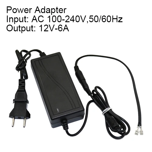 Power Adapter DC 12 В 0.8MPa 5L/min сельскохозяйственный Электрический водяной насос микро мембранный Водяной опрыскиватель Автомойка садовый оросительный инструмент 1 шт - Цвет: Power Adapter