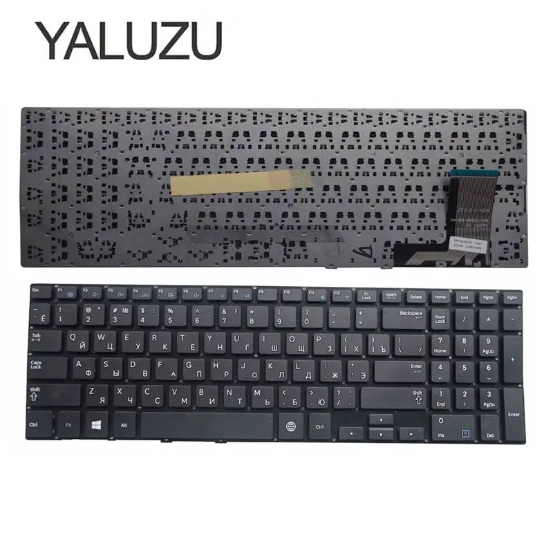 YALUZU Новая русская клавиатура для samsung NP370R5E NP370R5V 510R5E NP510R5E 450R5E 450R5V NP450R5E NP450R5V ноутбук без рамки