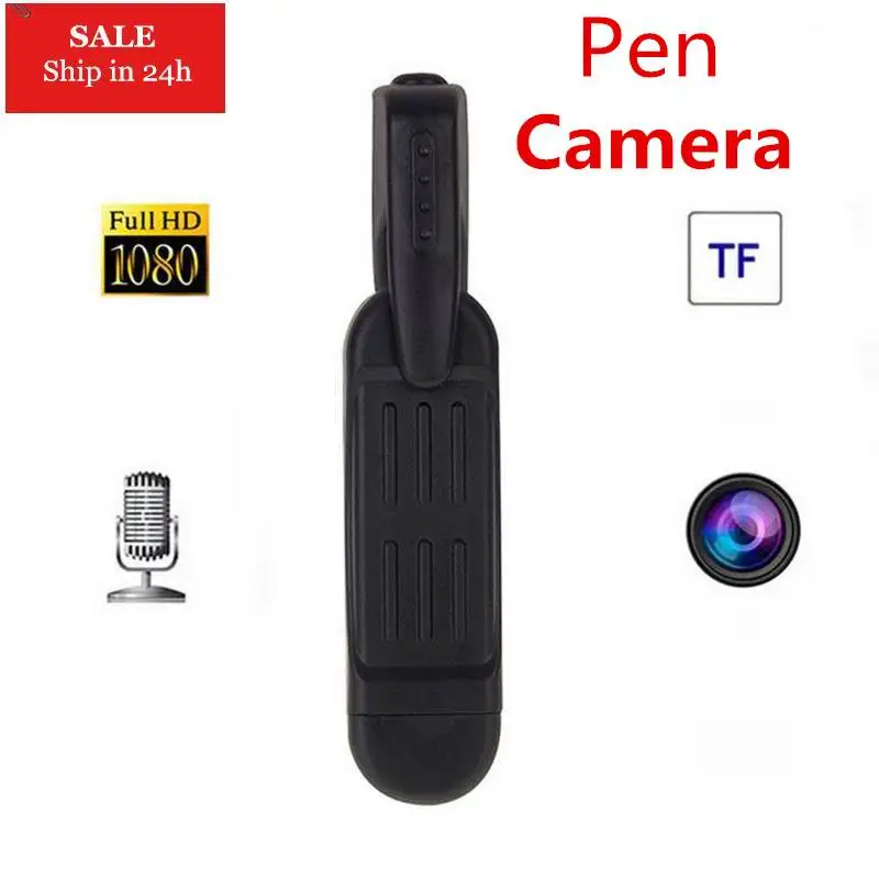 

T189 Mini HD DVR Camera Full HD 1080P Micro Camera 12MP Pen Camera Video Voice Recorder Digital Camcorder