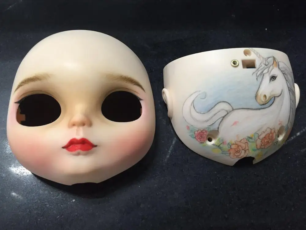 Кастомизация кукла Обнаженная blyth кукла, лицевая тарелка 2019328 - Цвет: only face plate 7