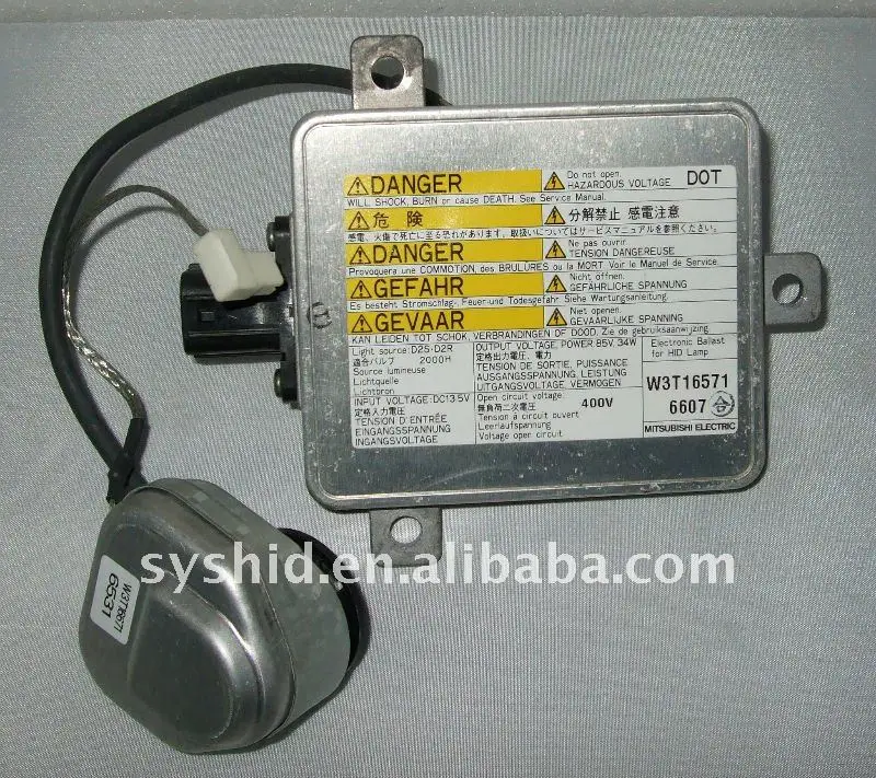 Oem Ballast W3t16571 Evo Outlander Mitsubishi Ballast D2s D2r (scrap