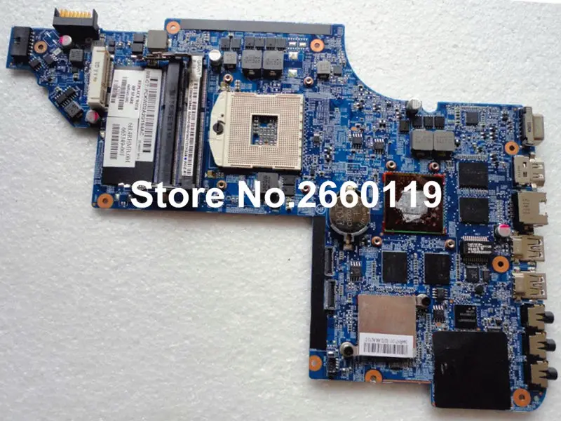 laptop motherboard for HP DV6 DV6-6000 665341-001 system mainboard fully tested and working well