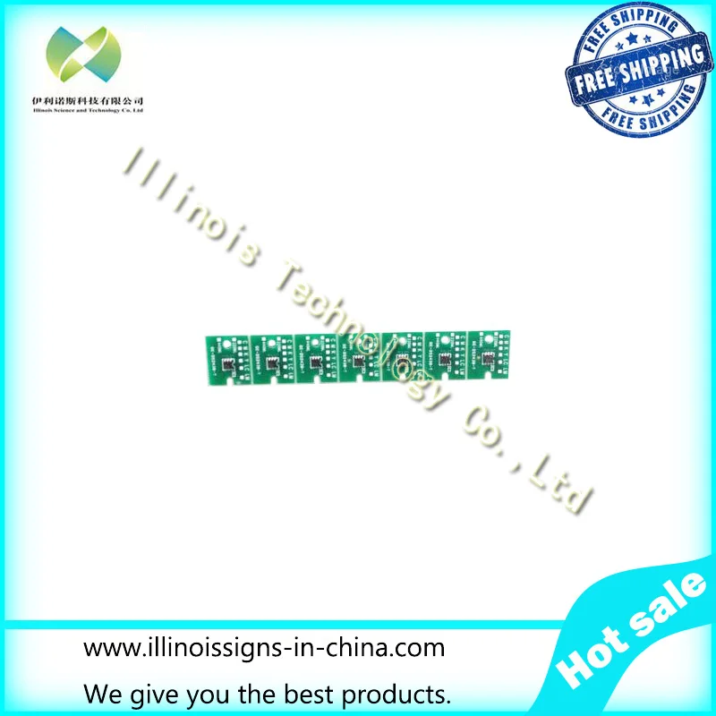 

One-time Chip for Mimaki LF140-0728 UV Cartridge 7 colors CMYKLCLMWh printer parts