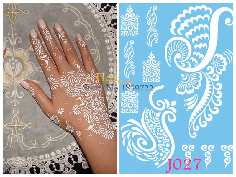 Henna Sticker Stencils for DIY Henna Tattoos  Shop Mihenna