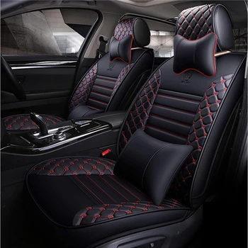 

DINGDIAN Front+rear automobiles Seat Covers for Ford focus 2/focus 3/Fiesta for BMW e46, e30, e34, e36, e39, e53, e60, e70, e90