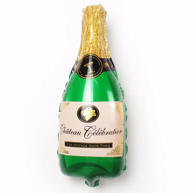 Бокалы для шампанского бутылка пива Свадьба фольги Свадебный шар День Рождения невесты год воздушный шар Празднование украсить Globos Balon