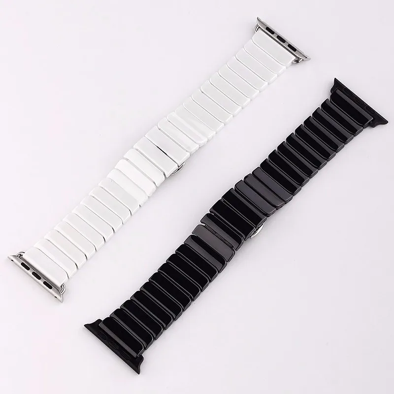 Роскошный керамический браслет для Apple Watch& Sport& Edition, сменный браслет, браслет на запястье 42 мм, 4 ремешка Iwatch38 44 мм