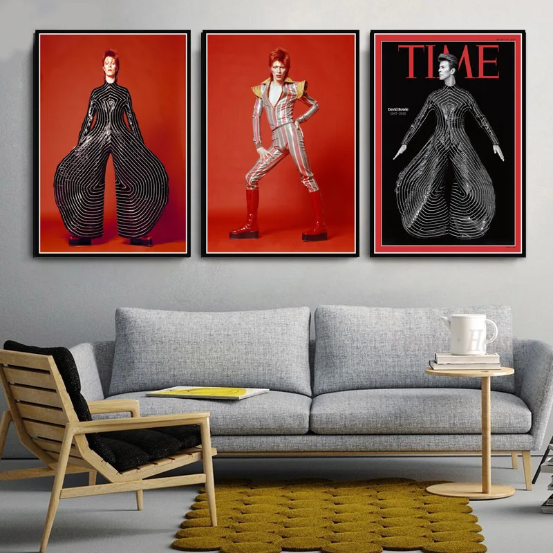 

David Bowie Labyrinth 1986 Classic Movie Art Poster Canvas Painting Wall Picture Home Decor Posters and Prints