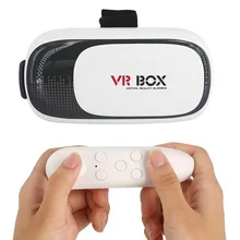 VR Devices Vr Box ii 2.0 3D Virtual Reality Cheap Headset Video Movie Game Glasses For 3.5″ to 6″ IOS Android Smartphones