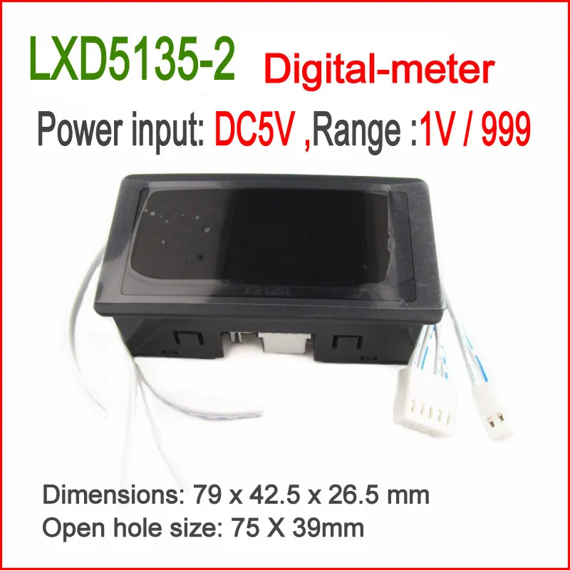 5 шт. электронный цифровой дисплей Таблица амперметр постоянного тока Питание LxD5130 DC5V-1 в/999 для инверторного сварочного аппарата