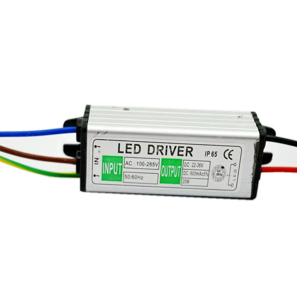 High quality led driver 20w led power supply driver waterproof IP65 led