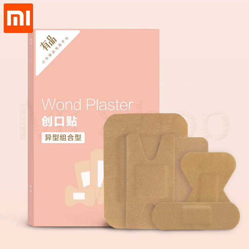 Xiaomi Miaomiaoce Band Aid 20 шт./лот разные размеры гипоаллергенный нетканый медицинский
