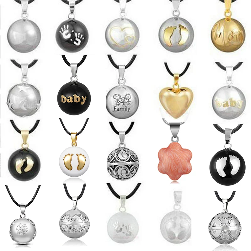 Cadeau Original de No/ël Anniversaire Cha/îne 114cm AEONSLOVE Collier Bola Grossesse Pendentif Arbre de Vie Collier Musique Carillon Bell pour Femmes Enceinte B/éb/é