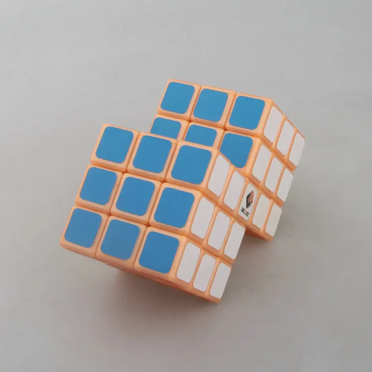 NUOVO cubetwist siameses Magic Cube Puzzle per bambini Тренировки Мозга/Конкурс Adesivo speciale giocattoli в adulti