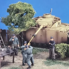 1/35 модельная фигурка из смолы комплект Unassambled Неокрашенная/833(без бака со столом