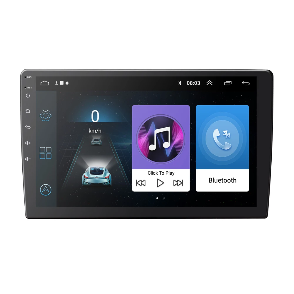 

android 9.0 car no-dvd gps navigation radio video player stereo universal radio car universal multimedia 2 din 10.1''car monitor