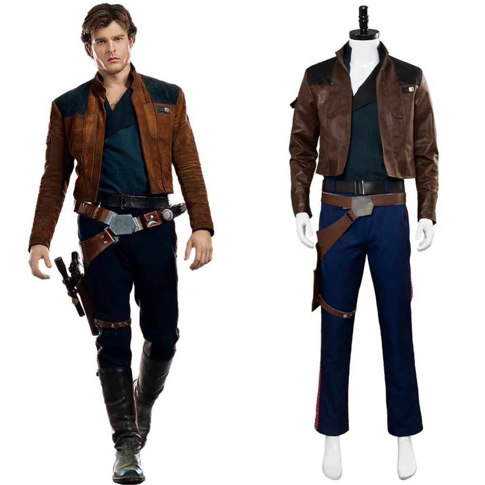 Solo A Star Cosplay Wars Story Han Solo Cosplay Costume Adult Men Solo A Star Cosplay Wars Story Han Solo Cosplay Costume Adult Men